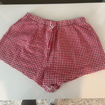Altar'd State Gingham Shorts Photo 0