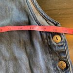 AKS Amy K. Su for Nordstrom Denim Jean Dress Sleeveless Maxi Pockets Medium Blue Photo 7