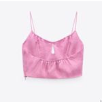 ZARA NWT Flowy Crop Top Photo 7