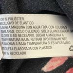 Wild Fable  Women Jumpsuit M Black Floral Flare Leg Back Zip Boho Tropical Beachy Photo 9