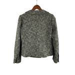 Rickie Freeman Teri Jon Womens Wool Blend Blazer Jacket Size 8 Black Photo 1