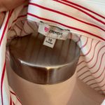 Daniel Cremieux Cremiux Red Stripe Modest Womens Belted Dress Photo 4