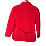 Cherokee Vintage 90s Y2K  Quilted Button Front Jacket Retro Utility Style Red XL Photo 1