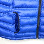 Lauren Ralph Lauren Puffer Vest Womens 2X Royal Blue Yellow Full Zip Pockets LRL Photo 2