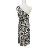 Faithfull the Brand  Lucila Midi Dress in Black & White Graphic Floral Dress (4) Photo 2