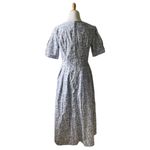 Laura Ashley  80’s Vintage Blue Floral Midi Dress Size Small / Vintage 10 NWOT Photo 79