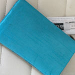 Bamboo Traders, NWT. Beaded aqua wristlet or‎ crossbody bag. Straps for both. Blue Photo 10
