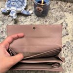 Bottega Veneta  Mauve Woven Wallet 100% Authentic Photo 4