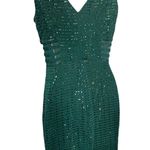 Enfocus Studio brand Luxurious Emerald Green Sparkling Sequin midi-dress woman 4 Photo 3