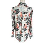 Talbots  Multicolor Floral Nantucket Button Up Top Women Petite Sz Medium | 1-15 Photo 1