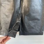 wilson's leather Wilson’s Leather Vintage Pencil Skirt size 10 Black Pockets Split Button & Zip Photo 13