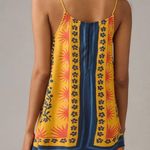 Farm Rio Sunshine Tie Neck Layered Romper, Size L Photo 4