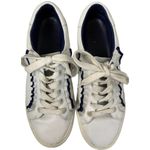 Tory Burch  Sport Leather Sneakers White Size 8.5M Photo 1
