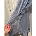 David & Young  Blue Crochet Cardigan Photo 3