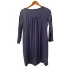 Lilly Pulitzer Blaire V-Neck A-Line Dress True Navy Size Medium Photo 3