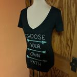 Empyre Choose your own Path Graphic V neck Tshirt Photo 6