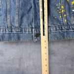 NEW FISLL Angel Reese 5 Chicago Sky Denim Jacket Medium Blue Womens Basketball Photo 7