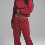 SKIMS  Cotton Fleece Classic Jogger in Brick, Size Small Photo 0