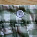 Princess Polly Gingham Pleated Checkered Mini Skirt in Sage Green/White - Size 2 Photo 13