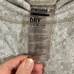 Gym Shark Fleur‎ Textured Washed Khaki Full Length Legging Size Small Photo 3