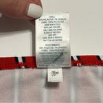 Kona Sol Red Stripe Tab Side Medium Coverage Bikini Bottom NWOT L Photo 5