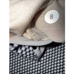 Lululemon ‎ Athletic Workout Top Size 8 Black White Photo 4