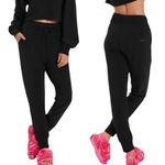 UGG  Womens Ericka Black Relaxed Lounge Sweatpants Jogger Pants NWT Size XL Photo 1