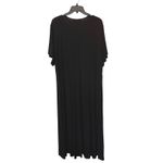 Suzanne Betro 2X Black Maxi Dress Womens Plus Size Wrap Tie New With Tags Photo 2