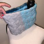 No Boundaries  Blue green Apollo knit fleece circle neck warmer scarf Photo 1