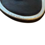 VANELI Thong Sandals Black Chain Detail Strappy Summer Shoes Size 10 Photo 3