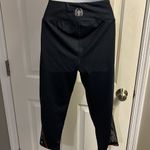 Marvel  Hero Elite Athletic Black w/ Abstract Design & Mesh Cropped Leggings-XL Photo 6