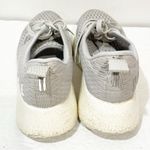 Nobull  Womens Size 9.5 Grey Knit Athletic Low Top Sneakers Photo 3