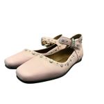 Free People NEW  Mystic Mary Jane Flat Size‎ 8.5 Pink Lemonade Studded Ballet Photo 4