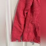 Frances Valentine Elle Fringe Blazer Pink Size XS Photo 6