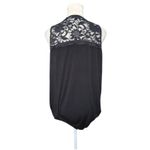 Torrid Knit Black Lace Bodysuit Tank Top Women's Size 2 Photo 5