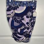 Free People Purple Plum Combo Floral Mini Skirt Photo 0