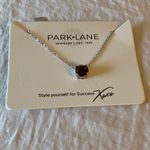 Park Lane : Silver Tone Necklace- Deep Purple Color Charm Photo 10