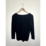LNA  Revolve Black Long‎ Sleeve Top Size Medium Photo 3