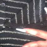 Garnet Hill merino wool sweater striped size small  button up knit Photo 3