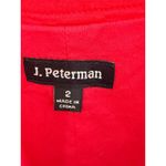 J.‎ Peterman Red Cotton Fit and Flare Dress Sleeveless Holiday Going Out Party Size 2 Photo 1