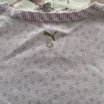 Puma Y2K Lavender Animal Print Gold Cotton Vest, size S Photo 8
