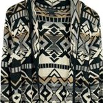 Investments Bohemian Aztec Cardigan Sweater Size Large Photo 1