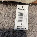 Torrid  Women's Cream Knotted Slide Sandals Size 7WW NWT Photo 3