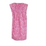 Lilly Pulitzer Vintage 90’s White Label Cotton Strapless Fish Print Dress Pink 2 Photo 5