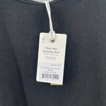 Marine layer  Lexi Rib Leah Dress Extra Small Black Ribbed One Bow Shoulder NWT Photo 4