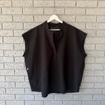 FIGS Rafaela Scrub Top Women’s XXL Black Uniform Hospital Nurse Photo 6