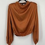 ASTR the Label Meilani Top in Golden Amber Small Photo 4