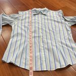 Brooks Brothers Brooks Brother Women’s Fitted Non-Iron Stretch Cotten Classic Striped Shirt Sz 8 Photo 7