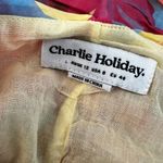 Charlie Holiday NWT Ruched Bodycon Multicolor Sweetheart Neck Mini Dress Sz 8 Photo 7