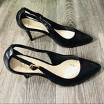 Cole Haan  Black Leather Cut Out High Heel Pumps Size 7 Photo 3